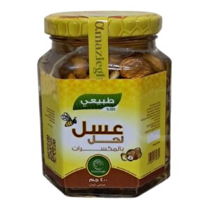 عسل نحل بالمكسرات